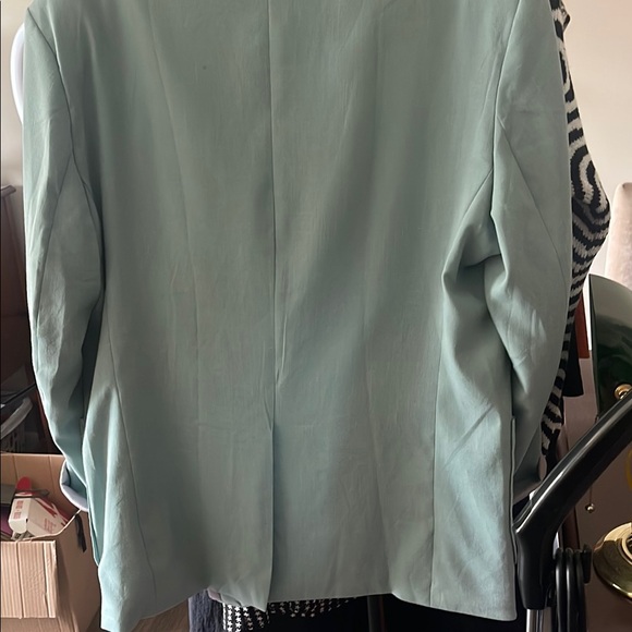 25. Women’s Mint Green Blazer - Picture 4 of 4